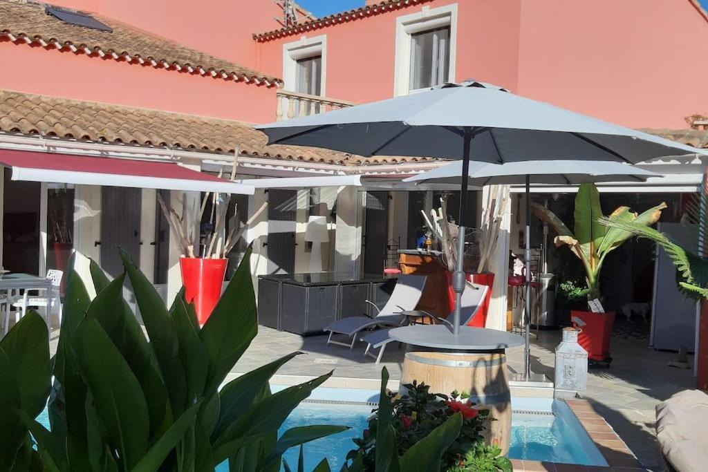 Hebergement Chambre D'Hotes Grau Du Roi Mas Des Marines Piscine Adult Only Le Grau-du-Roi Dış mekan fotoğraf