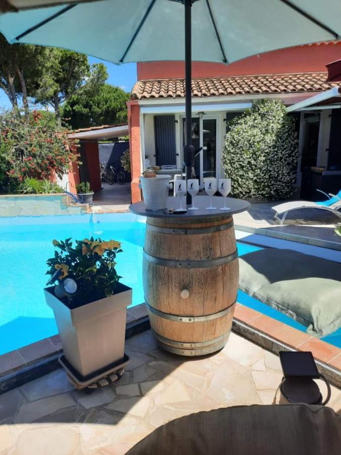 Hebergement Chambre D'Hotes Grau Du Roi Mas Des Marines Piscine Adult Only Le Grau-du-Roi Dış mekan fotoğraf
